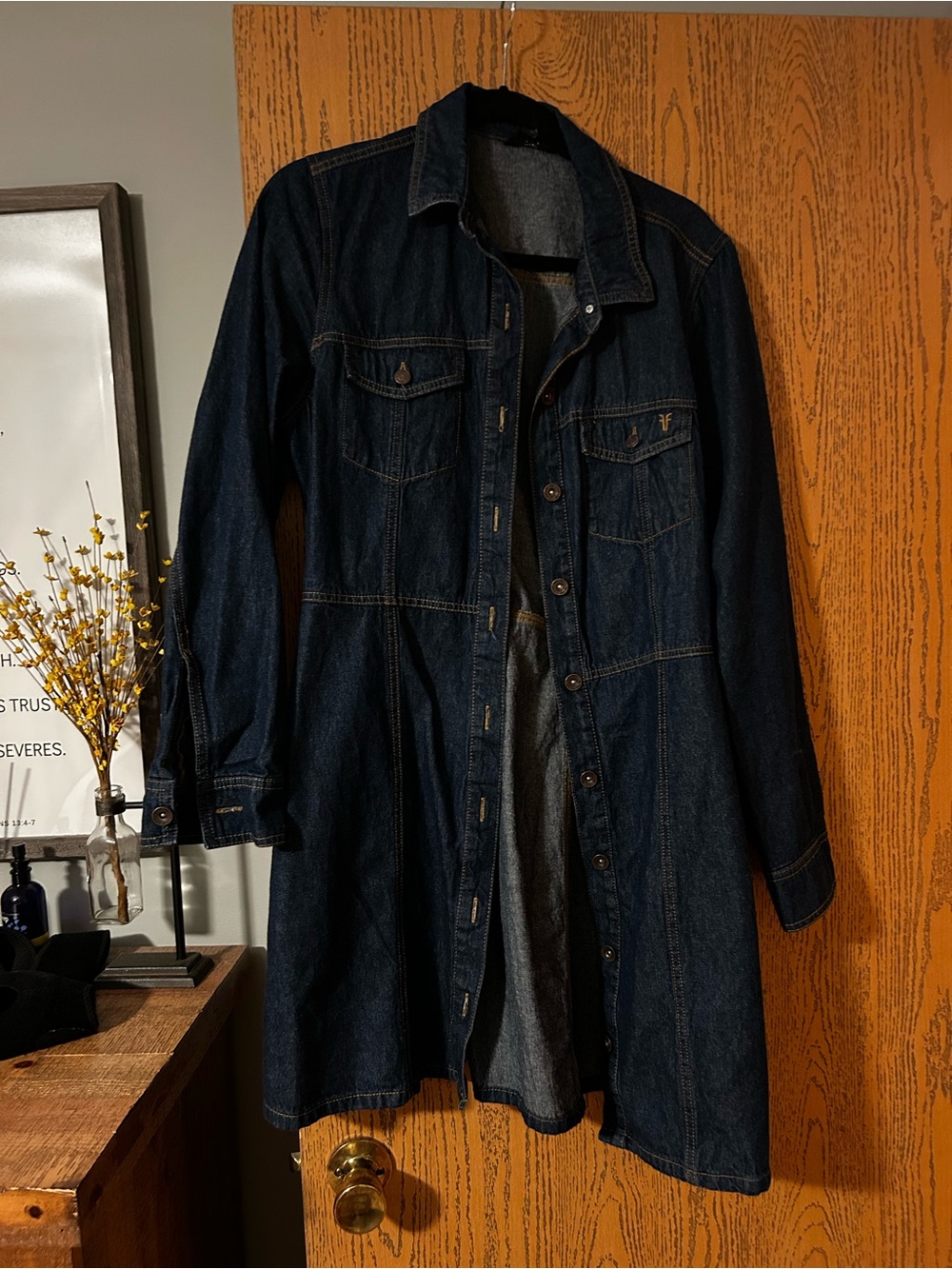 Frye Blue Denim jacket - Women